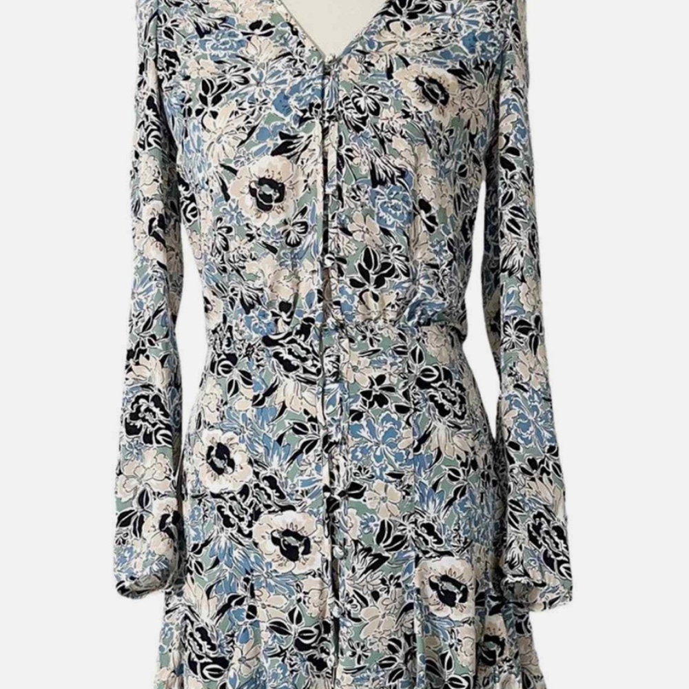 VERONICA BEARD Riggins Floral Mini Dress